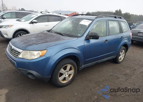 2010 Subaru Forester 2.5X z USA, uszkodzony, nr VIN JF2SH6BC5AH770050